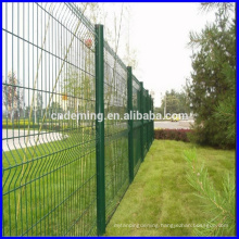 high quality triangle welded fence, curved welded wire mesh fence